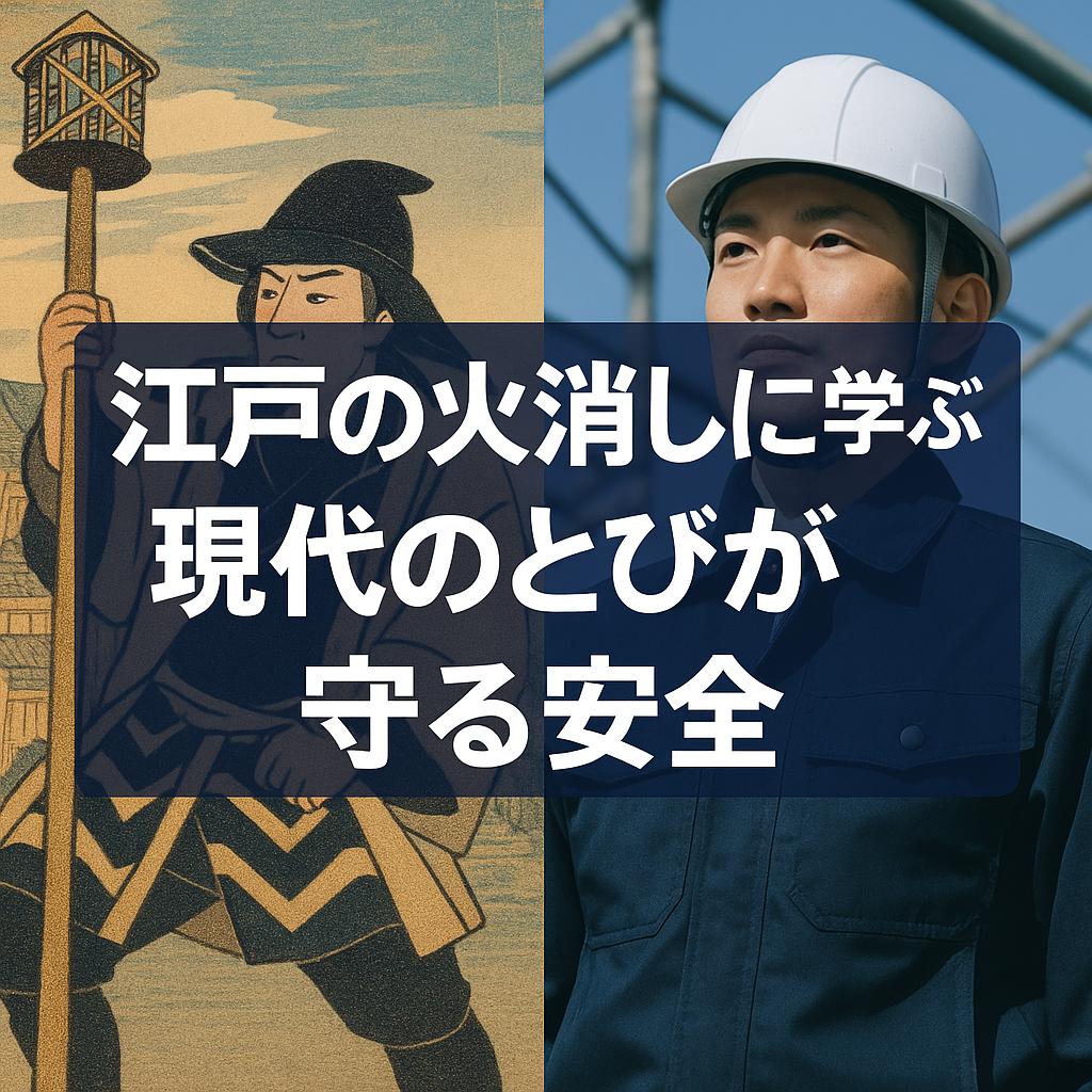 江戸の火消しに学ぶ！現代のとびが守る安全