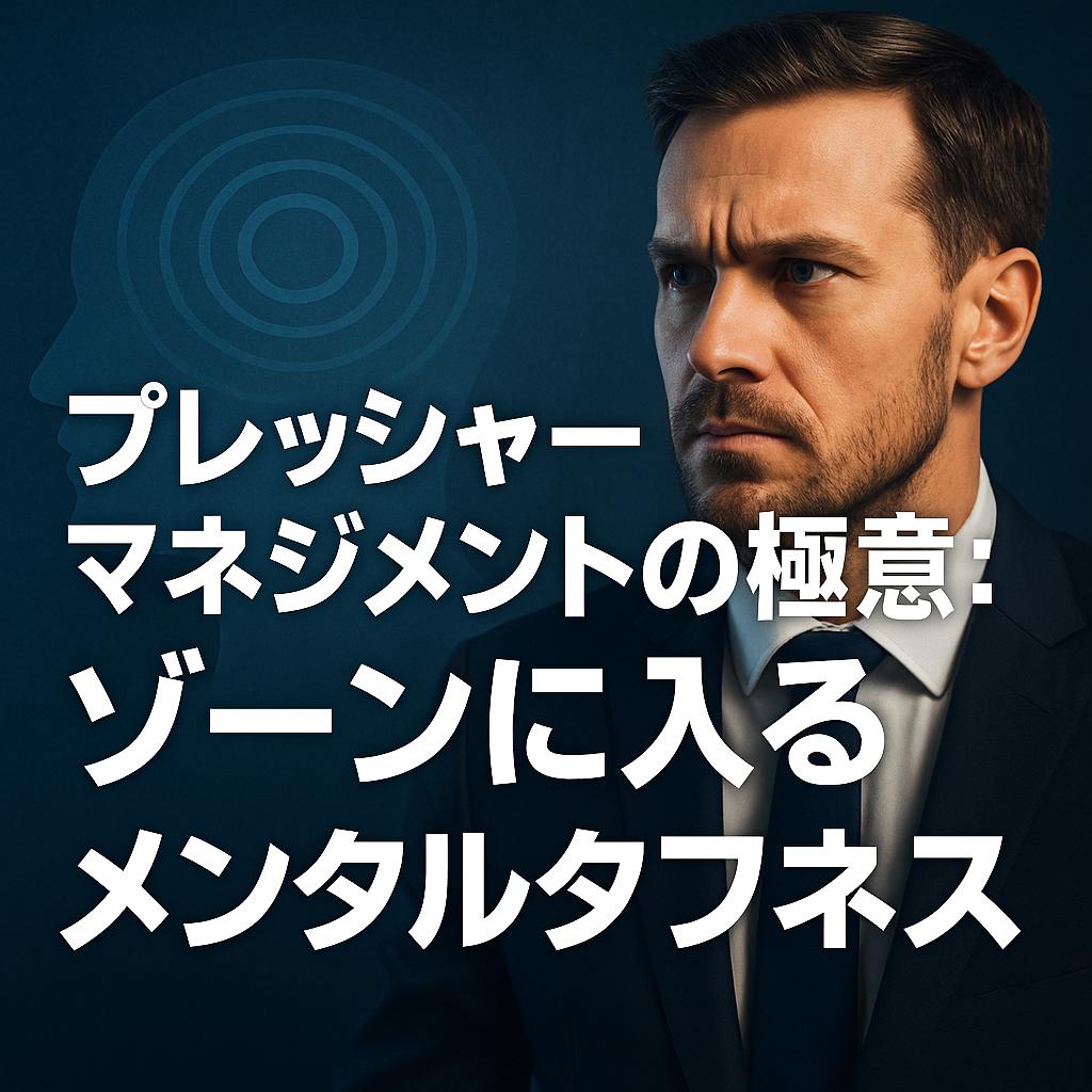 プレッシャーマネジメントの極意：ゾーンに入るメンタルタフネス